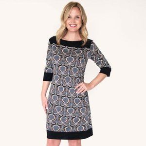 Waverly Print | Elbow Sleeve Shift Dress